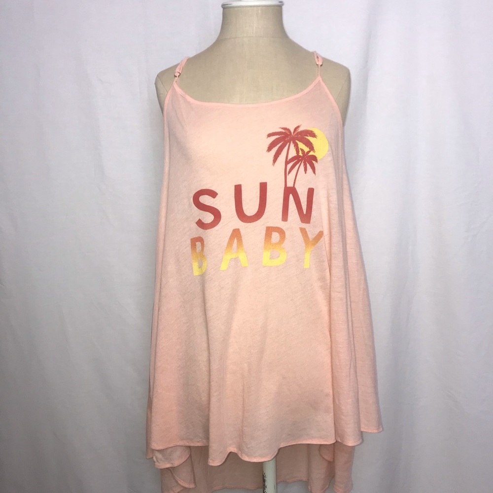 Wildfox  “Sun Baby” Tank Top ( Size: M)
